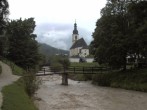 Archiv Foto Webcam Malerwinkel in Ramsau bei Berchtesgaden - Ortskirche St. Sebastian 15:00