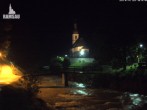 Archiv Foto Webcam Malerwinkel in Ramsau bei Berchtesgaden - Ortskirche St. Sebastian 23:00