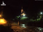 Archiv Foto Webcam Malerwinkel in Ramsau bei Berchtesgaden - Ortskirche St. Sebastian 23:00