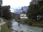Archiv Foto Webcam Malerwinkel in Ramsau bei Berchtesgaden - Ortskirche St. Sebastian 06:00