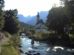 Archiv Foto Webcam Malerwinkel in Ramsau bei Berchtesgaden - Ortskirche St. Sebastian 17:00