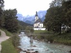 Archived image Webcam Ramsau - Berchtesgaden - St. Sebastian Church 09:00