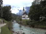 Archived image Webcam Ramsau - Berchtesgaden - St. Sebastian Church 17:00