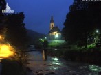 Archiv Foto Webcam Malerwinkel in Ramsau bei Berchtesgaden - Ortskirche St. Sebastian 03:00