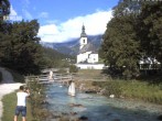 Archiv Foto Webcam Malerwinkel in Ramsau bei Berchtesgaden - Ortskirche St. Sebastian 07:00