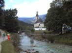 Archiv Foto Webcam Malerwinkel in Ramsau bei Berchtesgaden - Ortskirche St. Sebastian 11:00