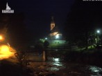 Archiv Foto Webcam Malerwinkel in Ramsau bei Berchtesgaden - Ortskirche St. Sebastian 03:00