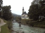 Archiv Foto Webcam Malerwinkel in Ramsau bei Berchtesgaden - Ortskirche St. Sebastian 05:00