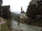 Archiv Foto Webcam Malerwinkel in Ramsau bei Berchtesgaden - Ortskirche St. Sebastian 06:00