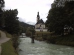 Archiv Foto Webcam Malerwinkel in Ramsau bei Berchtesgaden - Ortskirche St. Sebastian 13:00