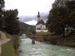 Archiv Foto Webcam Malerwinkel in Ramsau bei Berchtesgaden - Ortskirche St. Sebastian 05:00