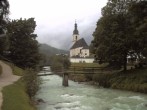 Archiv Foto Webcam Malerwinkel in Ramsau bei Berchtesgaden - Ortskirche St. Sebastian 07:00