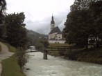 Archiv Foto Webcam Malerwinkel in Ramsau bei Berchtesgaden - Ortskirche St. Sebastian 17:00