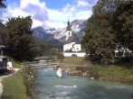 Archiv Foto Webcam Malerwinkel in Ramsau bei Berchtesgaden - Ortskirche St. Sebastian 07:00