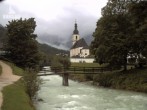 Archiv Foto Webcam Malerwinkel in Ramsau bei Berchtesgaden - Ortskirche St. Sebastian 17:00