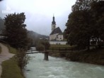 Archiv Foto Webcam Malerwinkel in Ramsau bei Berchtesgaden - Ortskirche St. Sebastian 19:00