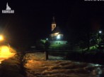 Archiv Foto Webcam Malerwinkel in Ramsau bei Berchtesgaden - Ortskirche St. Sebastian 23:00