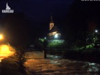 Archiv Foto Webcam Malerwinkel in Ramsau bei Berchtesgaden - Ortskirche St. Sebastian 03:00