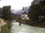 Archiv Foto Webcam Malerwinkel in Ramsau bei Berchtesgaden - Ortskirche St. Sebastian 05:00