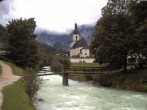 Archiv Foto Webcam Malerwinkel in Ramsau bei Berchtesgaden - Ortskirche St. Sebastian 09:00