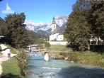 Archiv Foto Webcam Malerwinkel in Ramsau bei Berchtesgaden - Ortskirche St. Sebastian 07:00