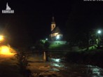 Archiv Foto Webcam Malerwinkel in Ramsau bei Berchtesgaden - Ortskirche St. Sebastian 21:00