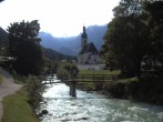 Archiv Foto Webcam Malerwinkel in Ramsau bei Berchtesgaden - Ortskirche St. Sebastian 15:00