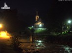 Archiv Foto Webcam Malerwinkel in Ramsau bei Berchtesgaden - Ortskirche St. Sebastian 01:00