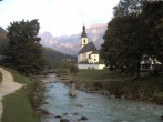 Archiv Foto Webcam Malerwinkel in Ramsau bei Berchtesgaden - Ortskirche St. Sebastian 05:00