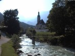 Archiv Foto Webcam Malerwinkel in Ramsau bei Berchtesgaden - Ortskirche St. Sebastian 15:00