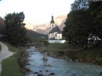 Archiv Foto Webcam Malerwinkel in Ramsau bei Berchtesgaden - Ortskirche St. Sebastian 05:00