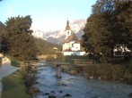 Archiv Foto Webcam Malerwinkel in Ramsau bei Berchtesgaden - Ortskirche St. Sebastian 06:00