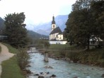 Archiv Foto Webcam Malerwinkel in Ramsau bei Berchtesgaden - Ortskirche St. Sebastian 05:00