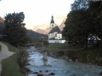 Archiv Foto Webcam Malerwinkel in Ramsau bei Berchtesgaden - Ortskirche St. Sebastian 05:00