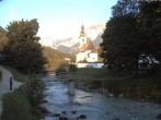 Archiv Foto Webcam Malerwinkel in Ramsau bei Berchtesgaden - Ortskirche St. Sebastian 06:00