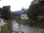 Archiv Foto Webcam Malerwinkel in Ramsau bei Berchtesgaden - Ortskirche St. Sebastian 15:00