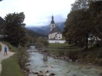 Archiv Foto Webcam Malerwinkel in Ramsau bei Berchtesgaden - Ortskirche St. Sebastian 17:00