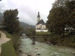 Archiv Foto Webcam Malerwinkel in Ramsau bei Berchtesgaden - Ortskirche St. Sebastian 07:00