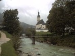 Archiv Foto Webcam Malerwinkel in Ramsau bei Berchtesgaden - Ortskirche St. Sebastian 08:00
