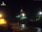 Archiv Foto Webcam Malerwinkel in Ramsau bei Berchtesgaden - Ortskirche St. Sebastian 23:00