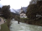 Archiv Foto Webcam Malerwinkel in Ramsau bei Berchtesgaden - Ortskirche St. Sebastian 09:00
