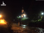 Archiv Foto Webcam Malerwinkel in Ramsau bei Berchtesgaden - Ortskirche St. Sebastian 19:00