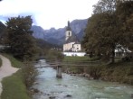 Archived image Webcam Ramsau - Berchtesgaden - St. Sebastian Church 08:00