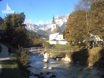 Archiv Foto Webcam Malerwinkel in Ramsau bei Berchtesgaden - Ortskirche St. Sebastian 07:00