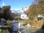 Archiv Foto Webcam Malerwinkel in Ramsau bei Berchtesgaden - Ortskirche St. Sebastian 08:00
