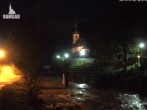 Archiv Foto Webcam Malerwinkel in Ramsau bei Berchtesgaden - Ortskirche St. Sebastian 23:00