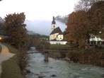 Archiv Foto Webcam Malerwinkel in Ramsau bei Berchtesgaden - Ortskirche St. Sebastian 06:00