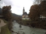 Archiv Foto Webcam Malerwinkel in Ramsau bei Berchtesgaden - Ortskirche St. Sebastian 17:00