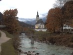 Archived image Webcam Ramsau - Berchtesgaden - St. Sebastian Church 17:00