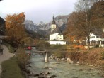 Archived image Webcam Ramsau - Berchtesgaden - St. Sebastian Church 09:00